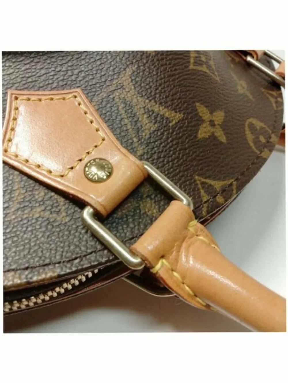Authentic Louis Vuitton Ellipse PM Monogram Canvas Satchel Handbag Vintage LV